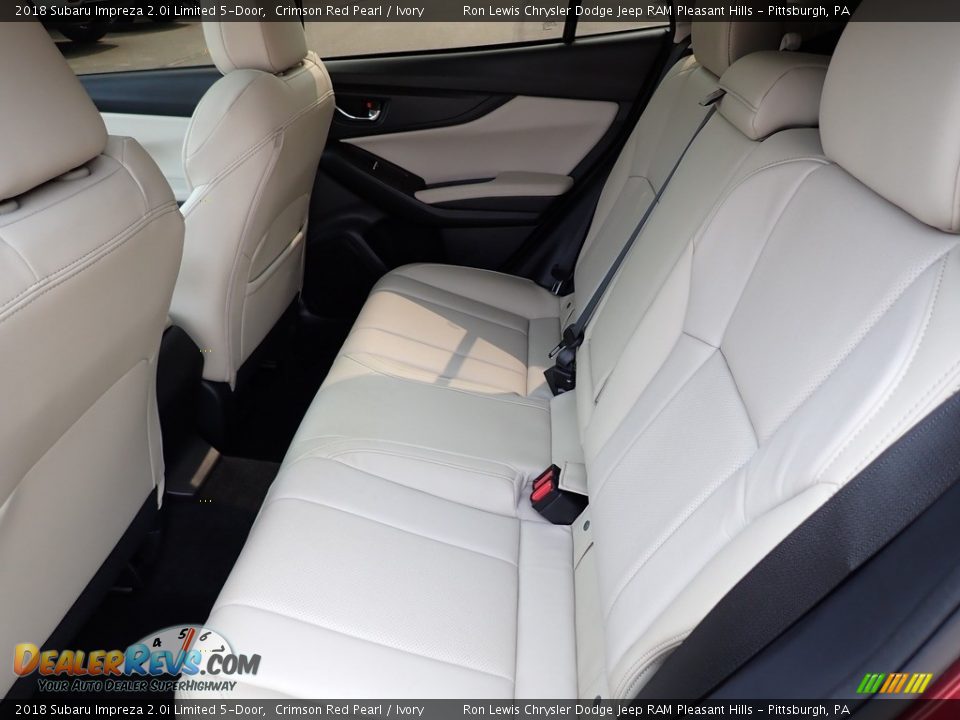 Rear Seat of 2018 Subaru Impreza 2.0i Limited 5-Door Photo #12