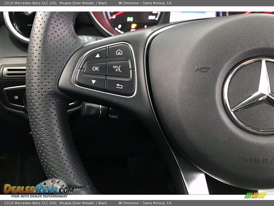 2019 Mercedes-Benz GLC 300 Mojave Silver Metallic / Black Photo #30