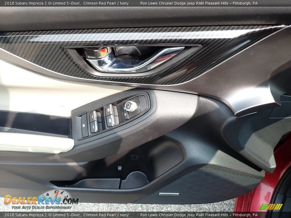 Door Panel of 2018 Subaru Impreza 2.0i Limited 5-Door Photo #14