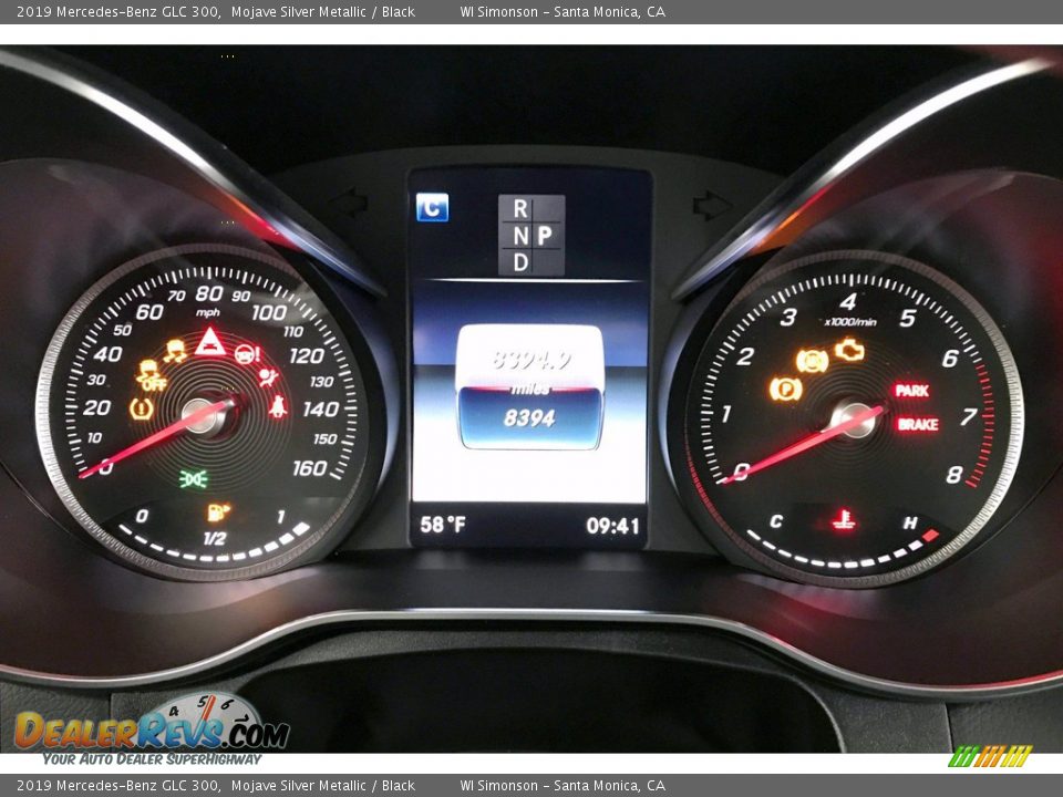 2019 Mercedes-Benz GLC 300 Mojave Silver Metallic / Black Photo #32