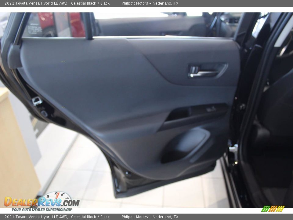 2021 Toyota Venza Hybrid LE AWD Celestial Black / Black Photo #10