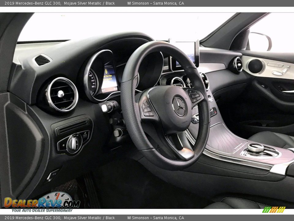 2019 Mercedes-Benz GLC 300 Mojave Silver Metallic / Black Photo #34