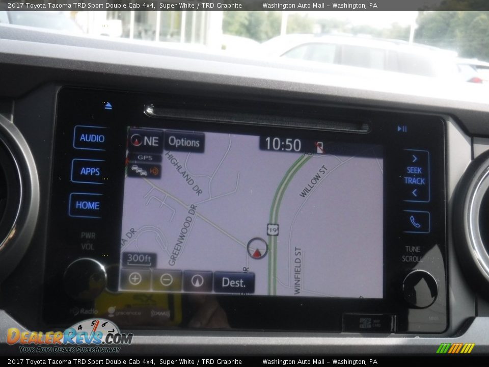 2017 Toyota Tacoma TRD Sport Double Cab 4x4 Super White / TRD Graphite Photo #5