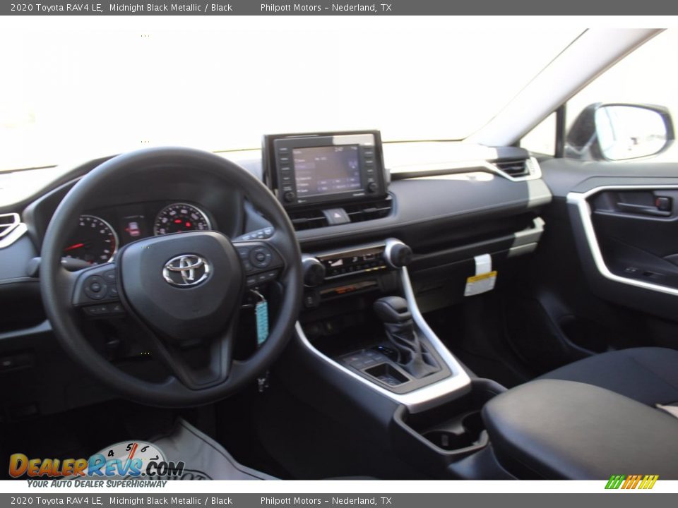 2020 Toyota RAV4 LE Midnight Black Metallic / Black Photo #20