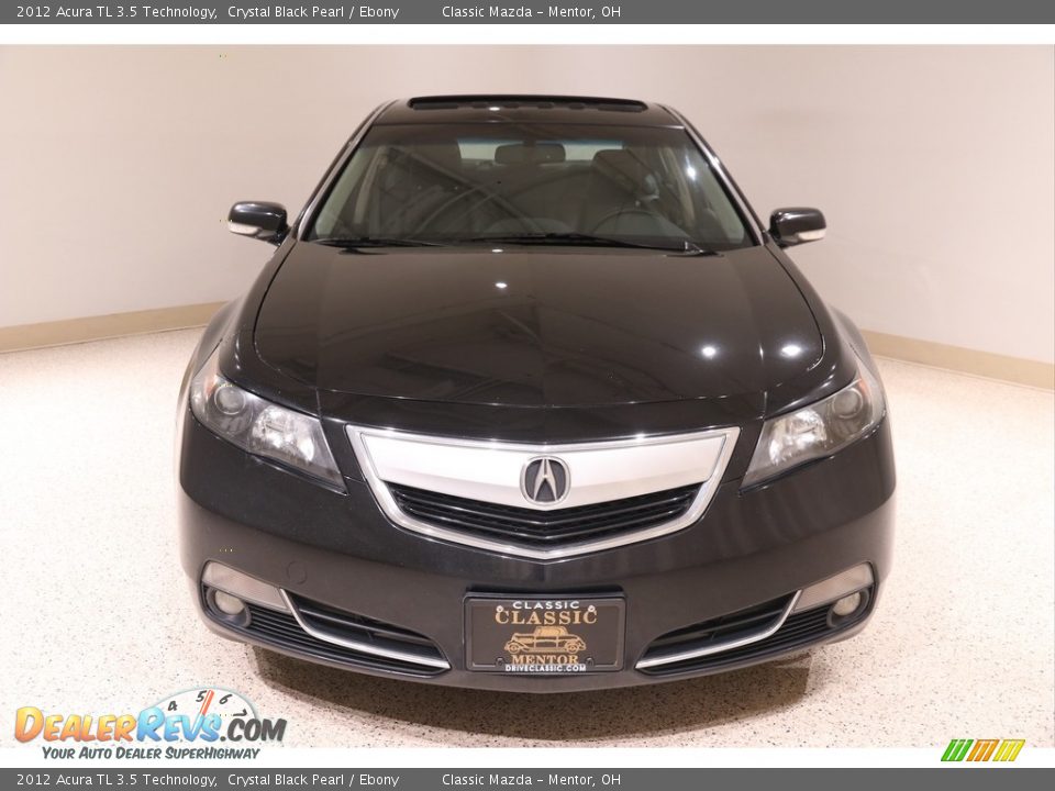 2012 Acura TL 3.5 Technology Crystal Black Pearl / Ebony Photo #2