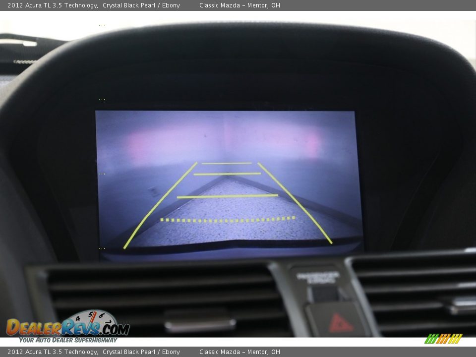 2012 Acura TL 3.5 Technology Crystal Black Pearl / Ebony Photo #19