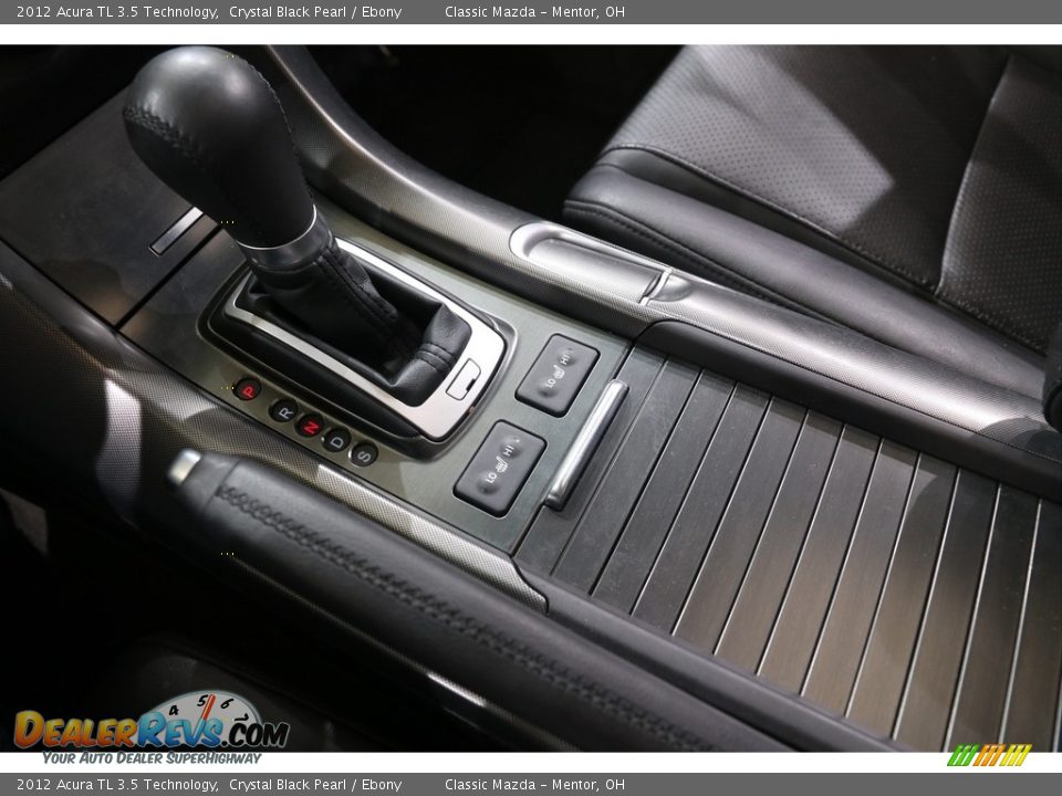 2012 Acura TL 3.5 Technology Crystal Black Pearl / Ebony Photo #20
