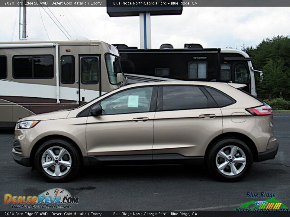 2020 Ford Edge SE AWD Desert Gold Metallic / Ebony Photo #2