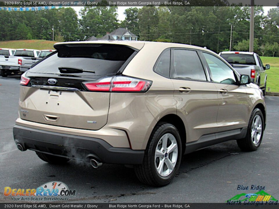 2020 Ford Edge SE AWD Desert Gold Metallic / Ebony Photo #5