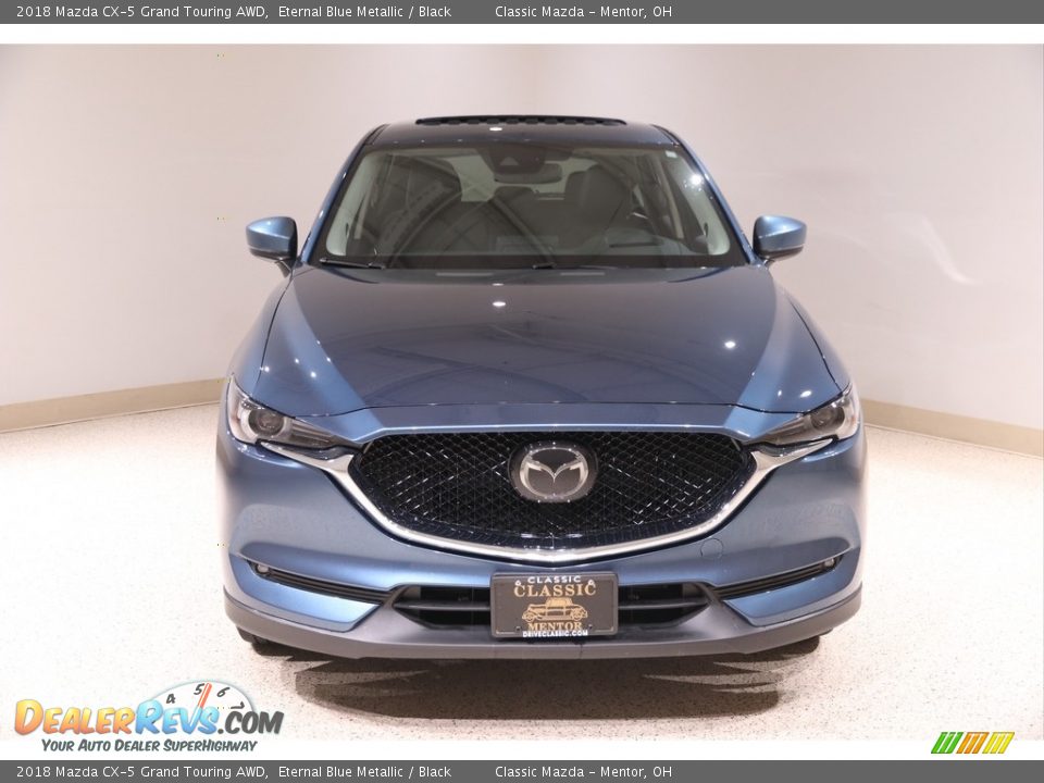 2018 Mazda CX-5 Grand Touring AWD Eternal Blue Metallic / Black Photo #2