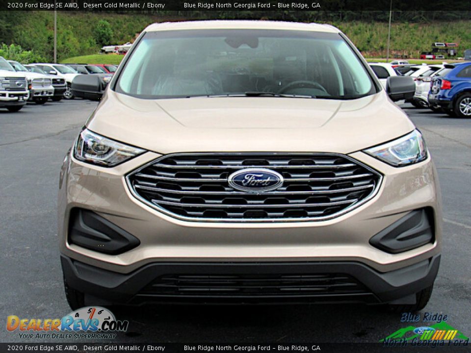 2020 Ford Edge SE AWD Desert Gold Metallic / Ebony Photo #8