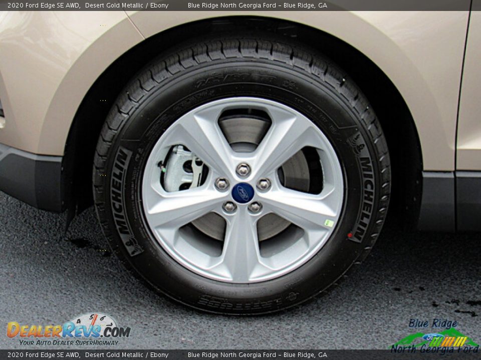 2020 Ford Edge SE AWD Desert Gold Metallic / Ebony Photo #9