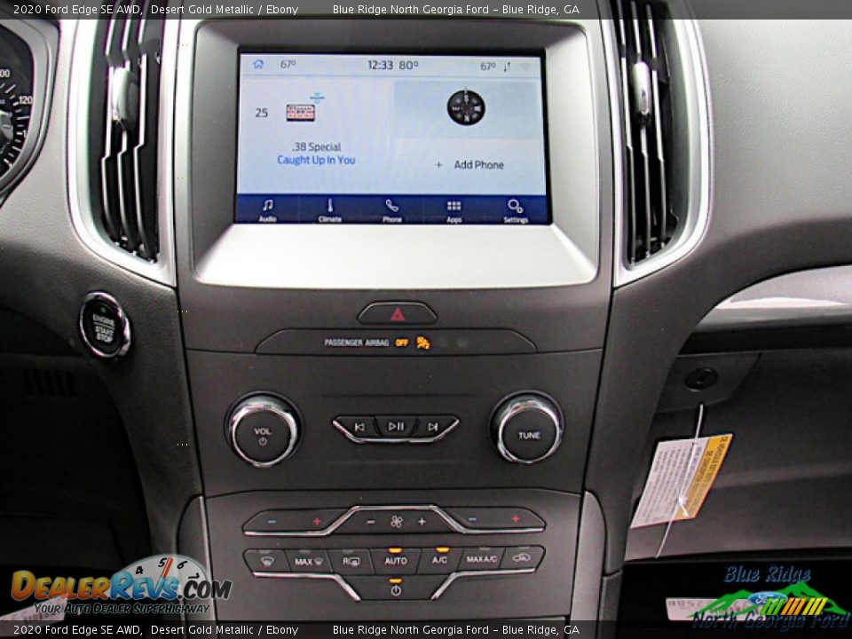 2020 Ford Edge SE AWD Desert Gold Metallic / Ebony Photo #18