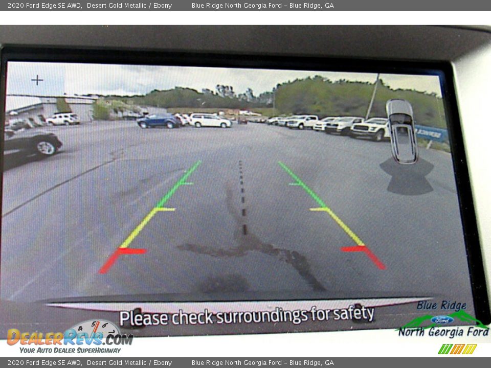 2020 Ford Edge SE AWD Desert Gold Metallic / Ebony Photo #20