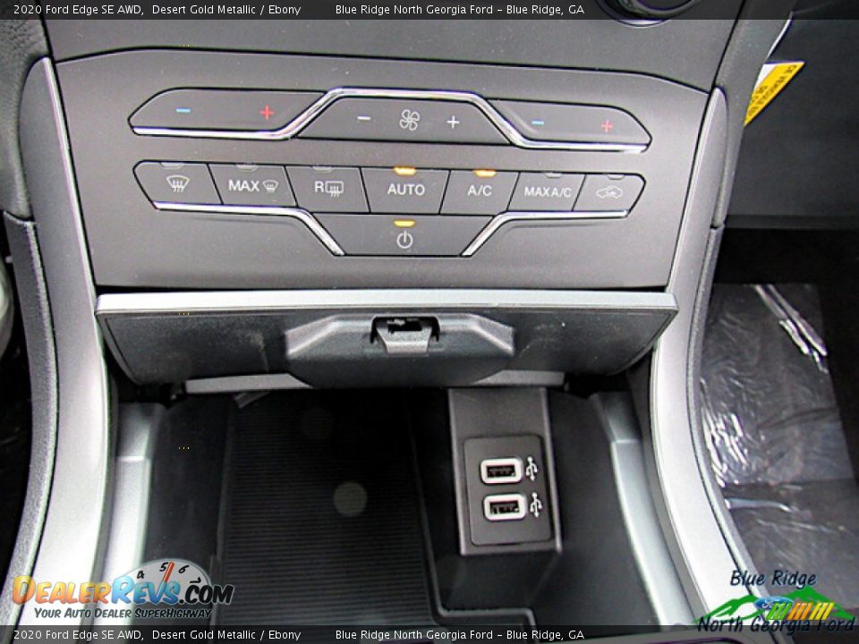 2020 Ford Edge SE AWD Desert Gold Metallic / Ebony Photo #21