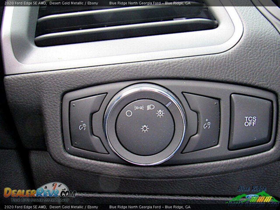 2020 Ford Edge SE AWD Desert Gold Metallic / Ebony Photo #22