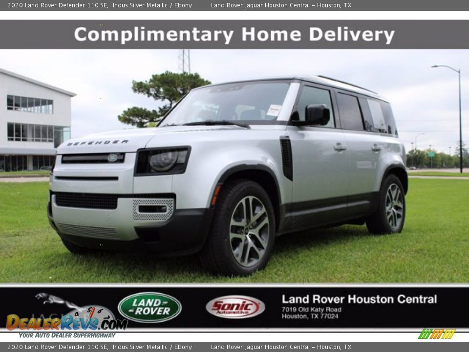 2020 Land Rover Defender 110 SE Indus Silver Metallic / Ebony Photo #1