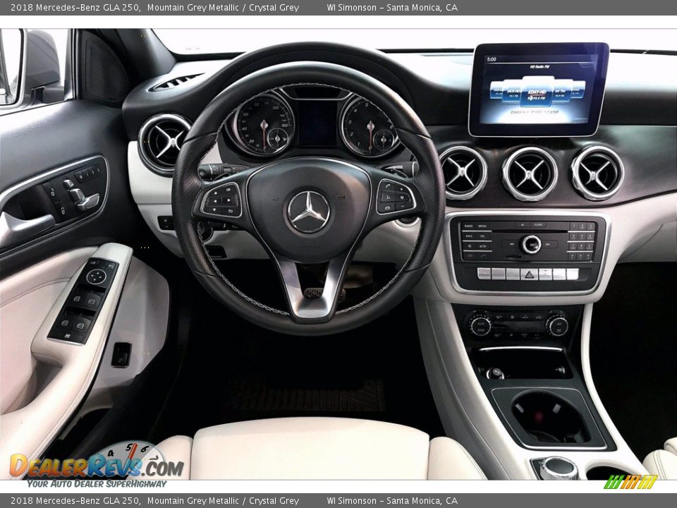 2018 Mercedes-Benz GLA 250 Mountain Grey Metallic / Crystal Grey Photo #4