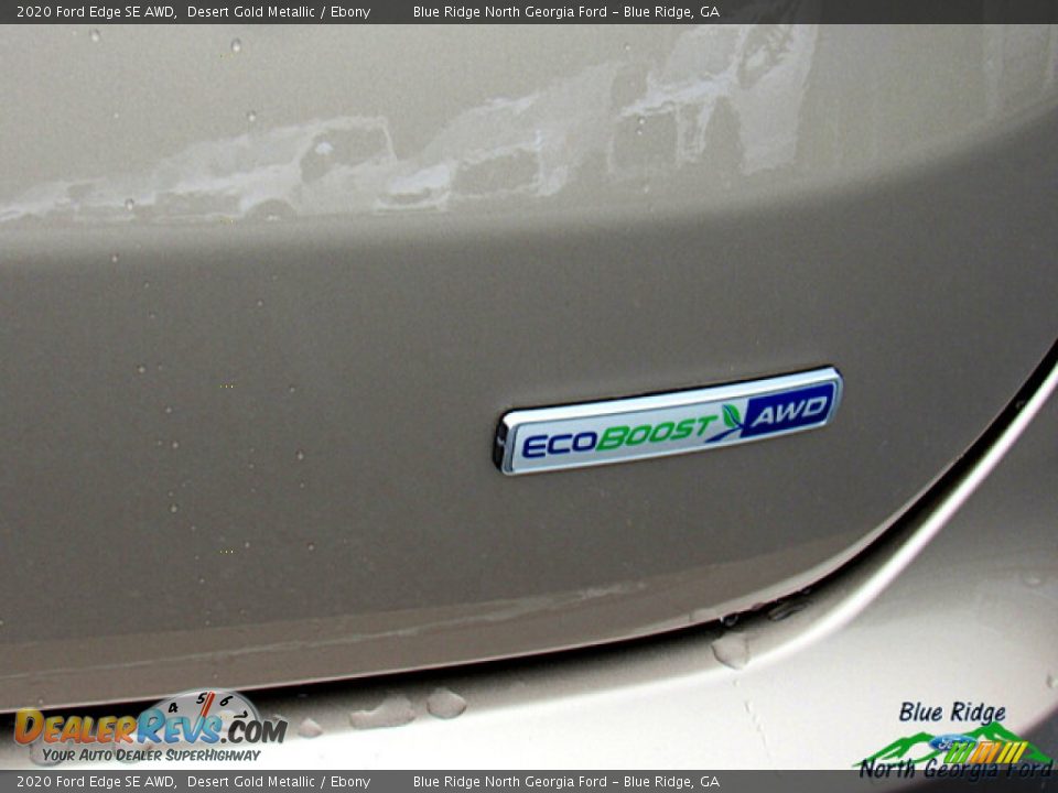 2020 Ford Edge SE AWD Desert Gold Metallic / Ebony Photo #29