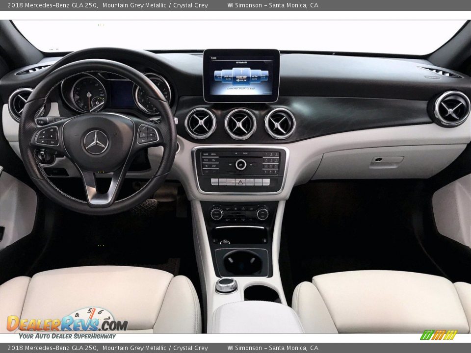 2018 Mercedes-Benz GLA 250 Mountain Grey Metallic / Crystal Grey Photo #17