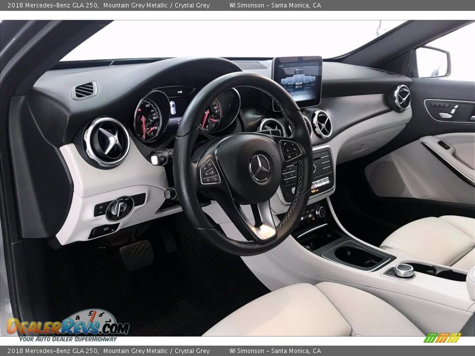 2018 Mercedes-Benz GLA 250 Mountain Grey Metallic / Crystal Grey Photo #22