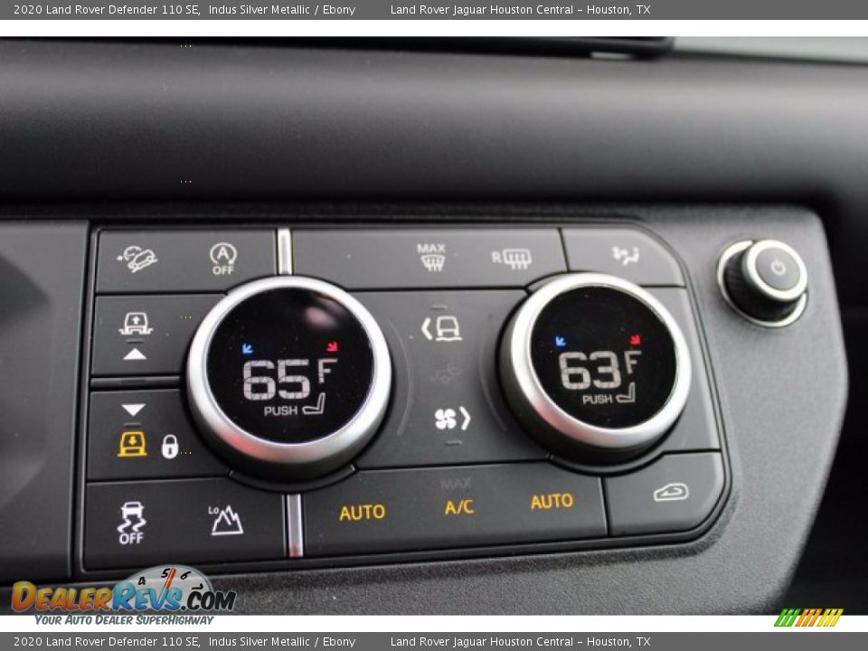 Controls of 2020 Land Rover Defender 110 SE Photo #29