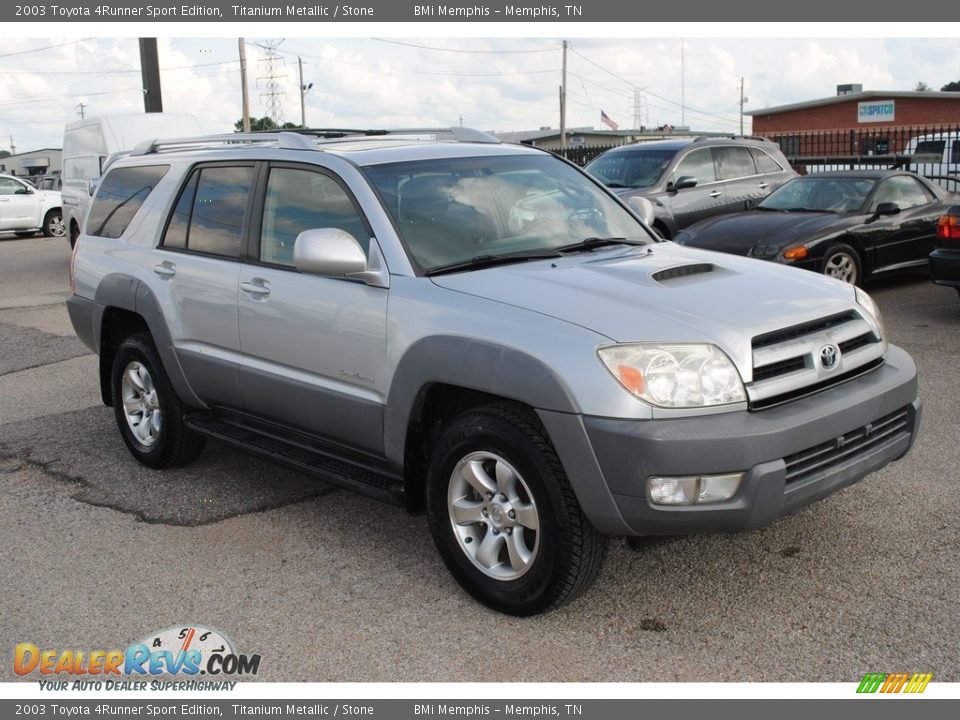 Front 3/4 View of 2003 Toyota 4Runner Sport Edition Photo #7