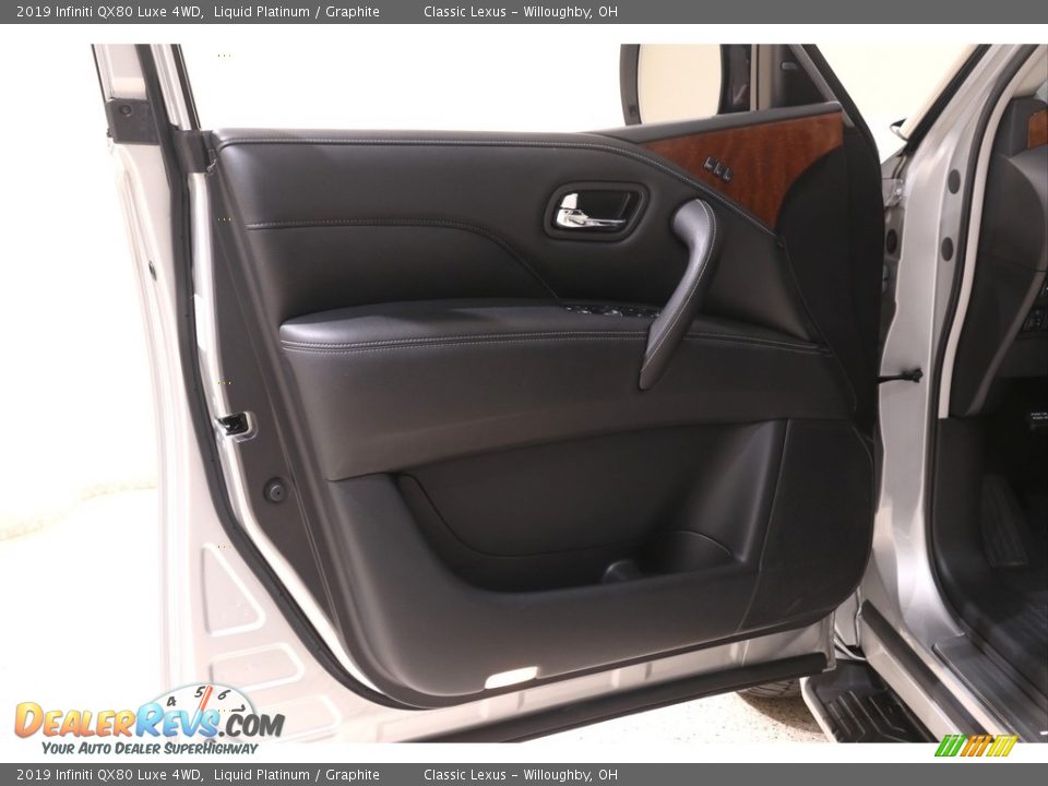 Door Panel of 2019 Infiniti QX80 Luxe 4WD Photo #4