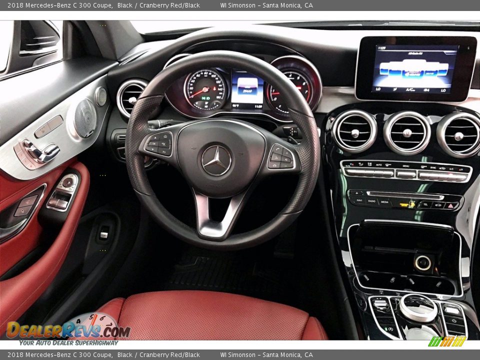 Dashboard of 2018 Mercedes-Benz C 300 Coupe Photo #4