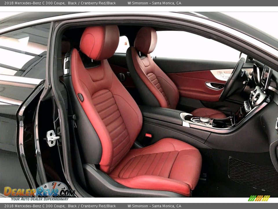 Front Seat of 2018 Mercedes-Benz C 300 Coupe Photo #6