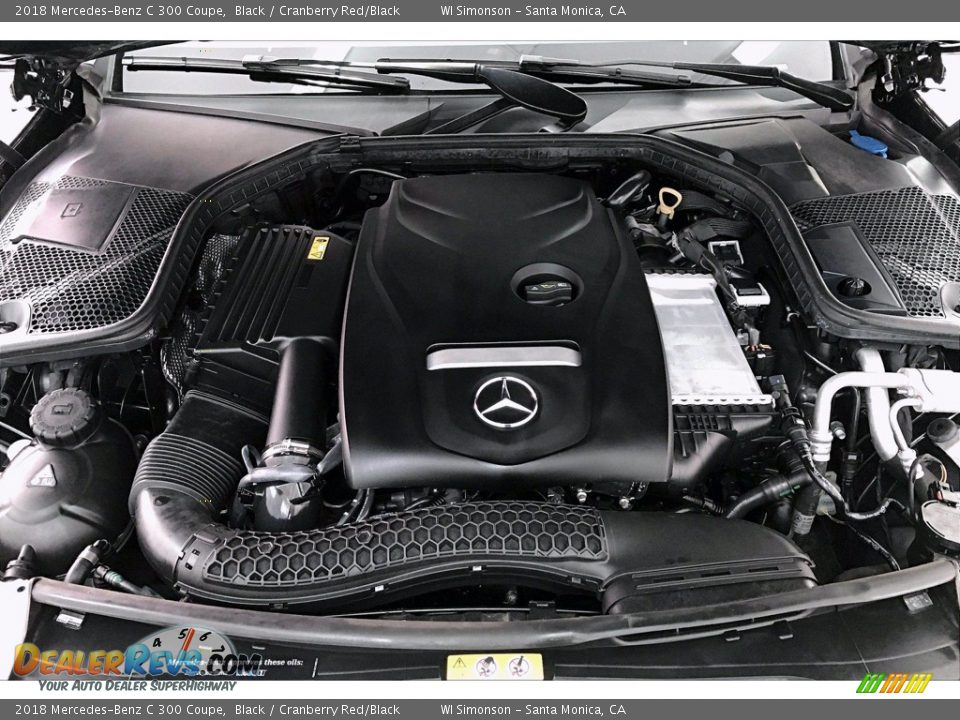 2018 Mercedes-Benz C 300 Coupe 2.0 Liter Turbocharged DOHC 16-Valve VVT 4 Cylinder Engine Photo #9