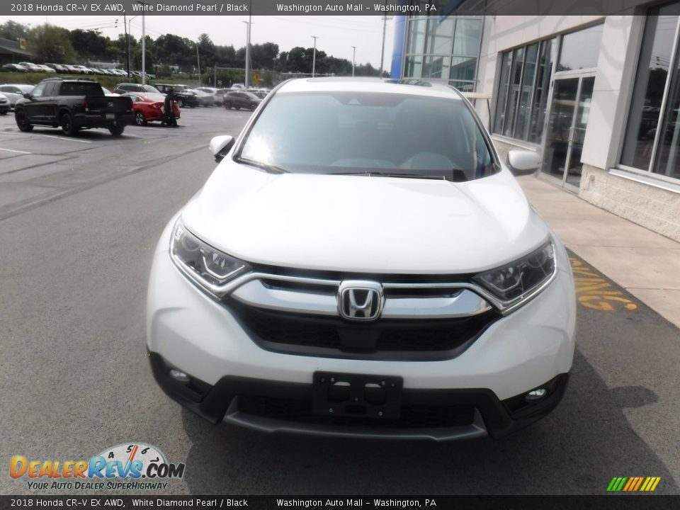 2018 Honda CR-V EX AWD White Diamond Pearl / Black Photo #5