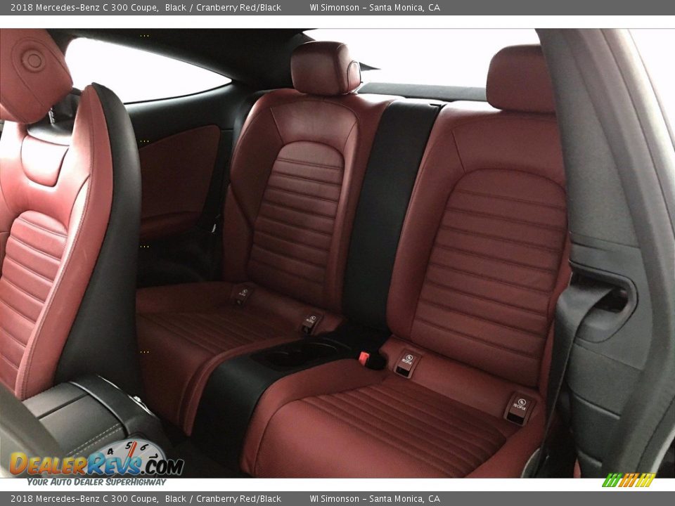 Rear Seat of 2018 Mercedes-Benz C 300 Coupe Photo #15