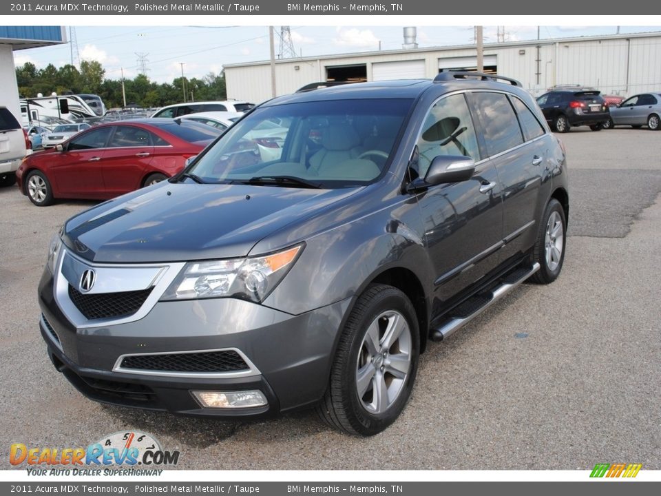 2011 Acura MDX Technology Polished Metal Metallic / Taupe Photo #1