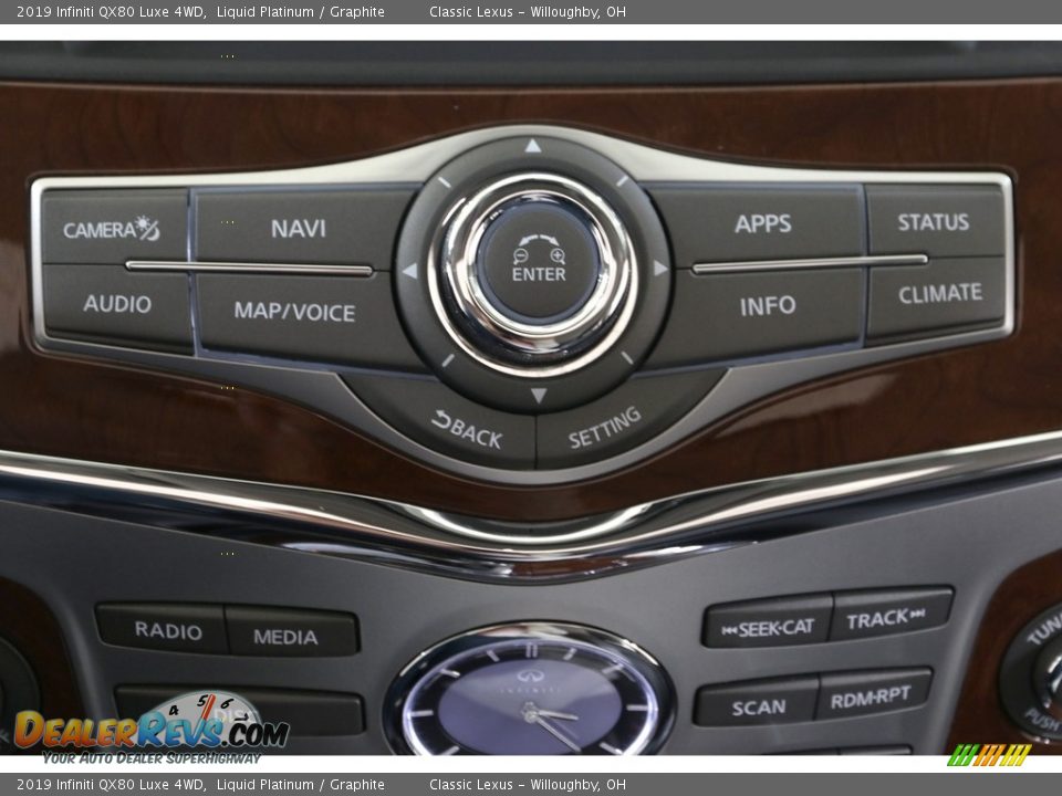 Controls of 2019 Infiniti QX80 Luxe 4WD Photo #25