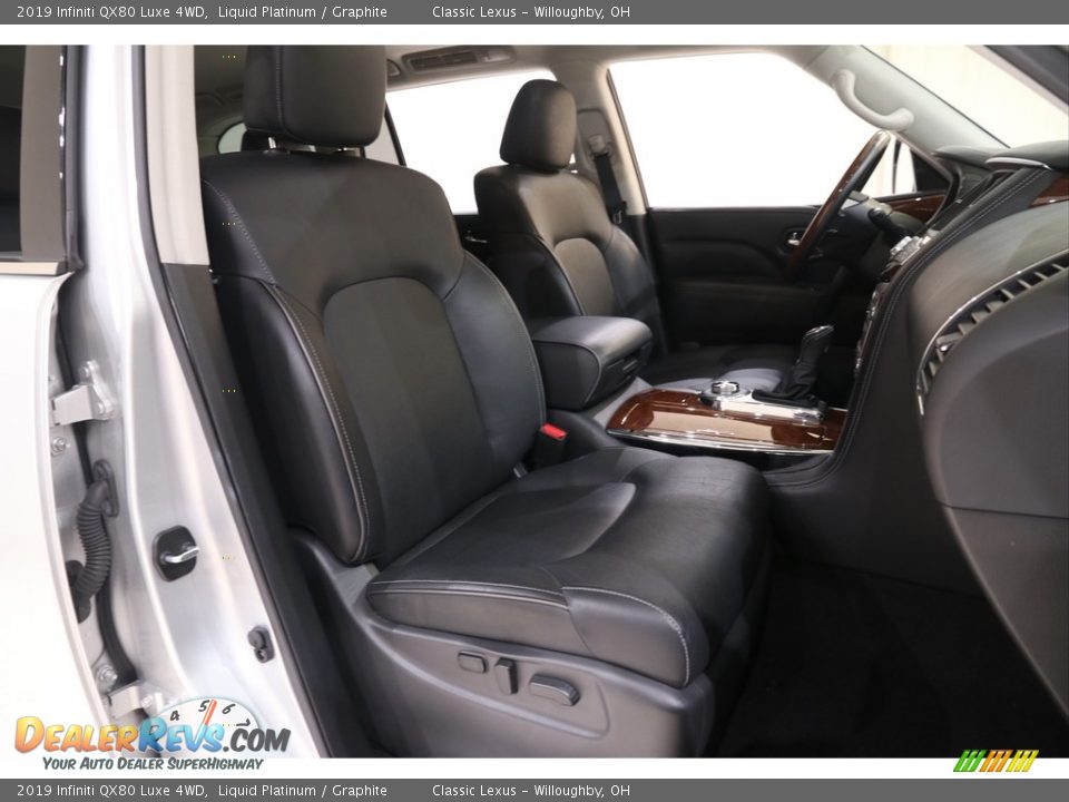 Front Seat of 2019 Infiniti QX80 Luxe 4WD Photo #31