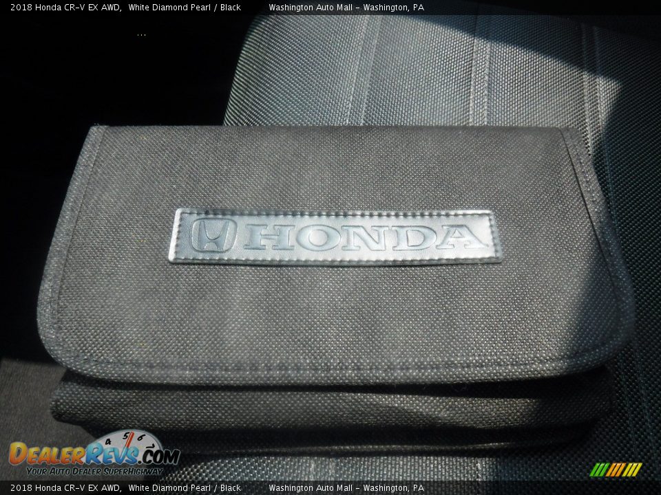 2018 Honda CR-V EX AWD White Diamond Pearl / Black Photo #23