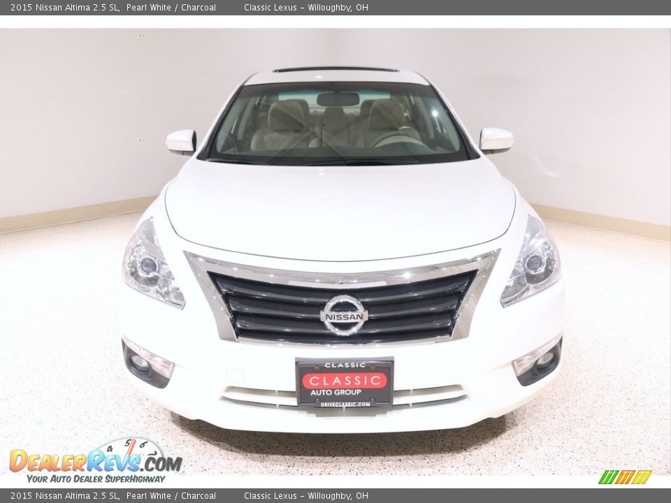 2015 Nissan Altima 2.5 SL Pearl White / Charcoal Photo #2