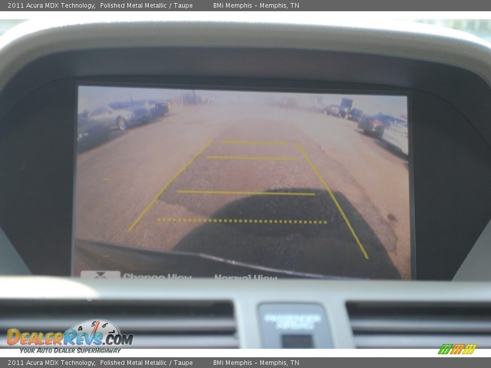 2011 Acura MDX Technology Polished Metal Metallic / Taupe Photo #19
