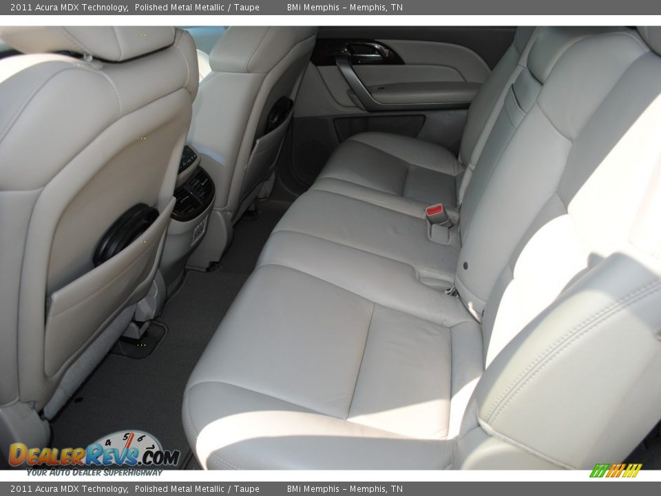 2011 Acura MDX Technology Polished Metal Metallic / Taupe Photo #25