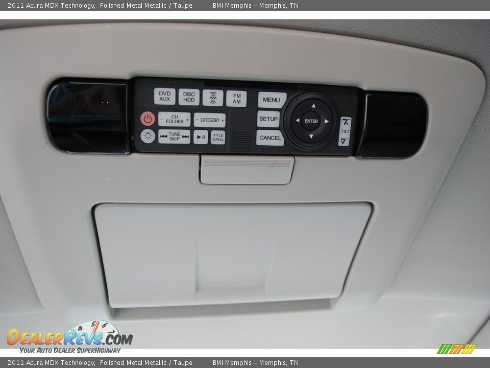 2011 Acura MDX Technology Polished Metal Metallic / Taupe Photo #27