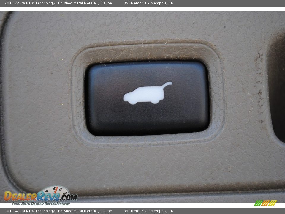 2011 Acura MDX Technology Polished Metal Metallic / Taupe Photo #31