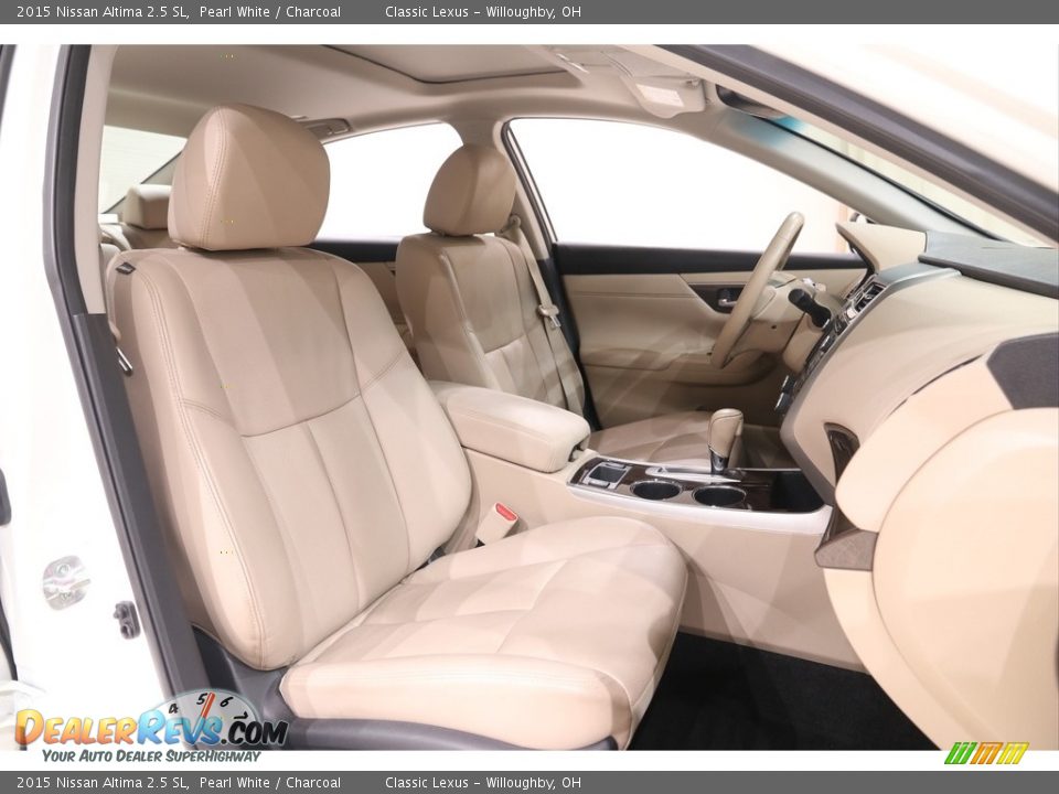 2015 Nissan Altima 2.5 SL Pearl White / Charcoal Photo #18