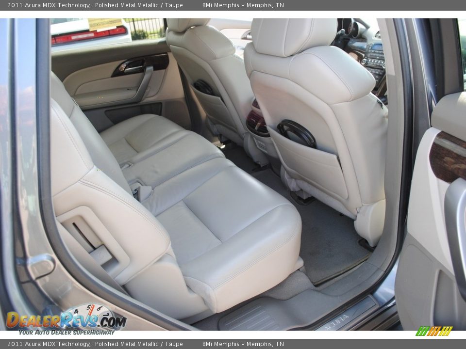 2011 Acura MDX Technology Polished Metal Metallic / Taupe Photo #33