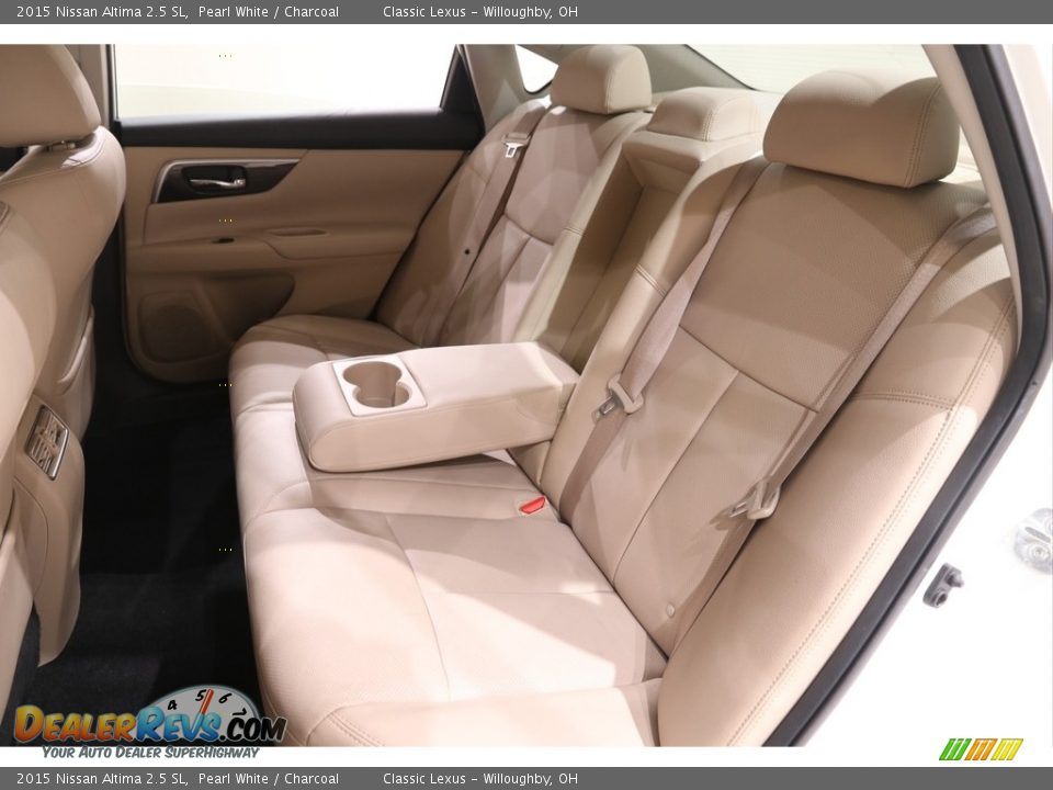 2015 Nissan Altima 2.5 SL Pearl White / Charcoal Photo #21