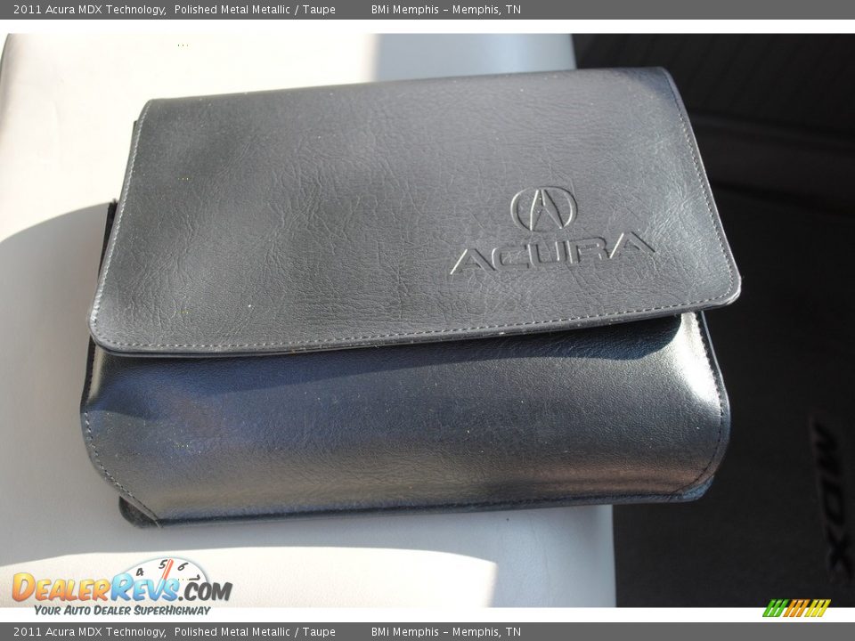2011 Acura MDX Technology Polished Metal Metallic / Taupe Photo #36