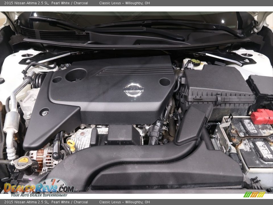 2015 Nissan Altima 2.5 SL Pearl White / Charcoal Photo #23