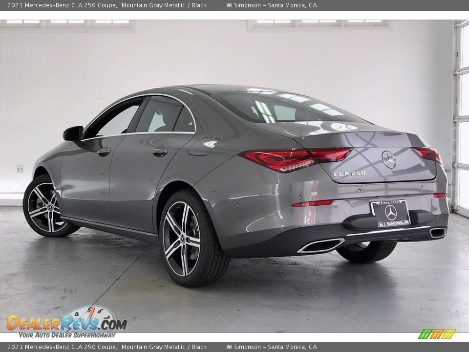 2021 Mercedes-Benz CLA 250 Coupe Mountain Gray Metallic / Black Photo #2