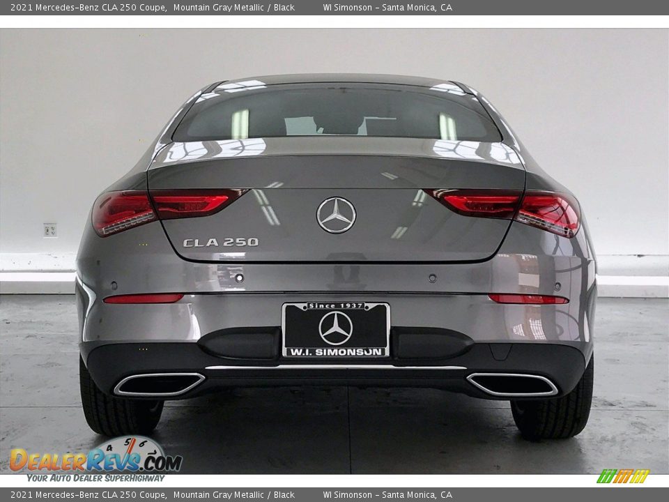 2021 Mercedes-Benz CLA 250 Coupe Mountain Gray Metallic / Black Photo #3