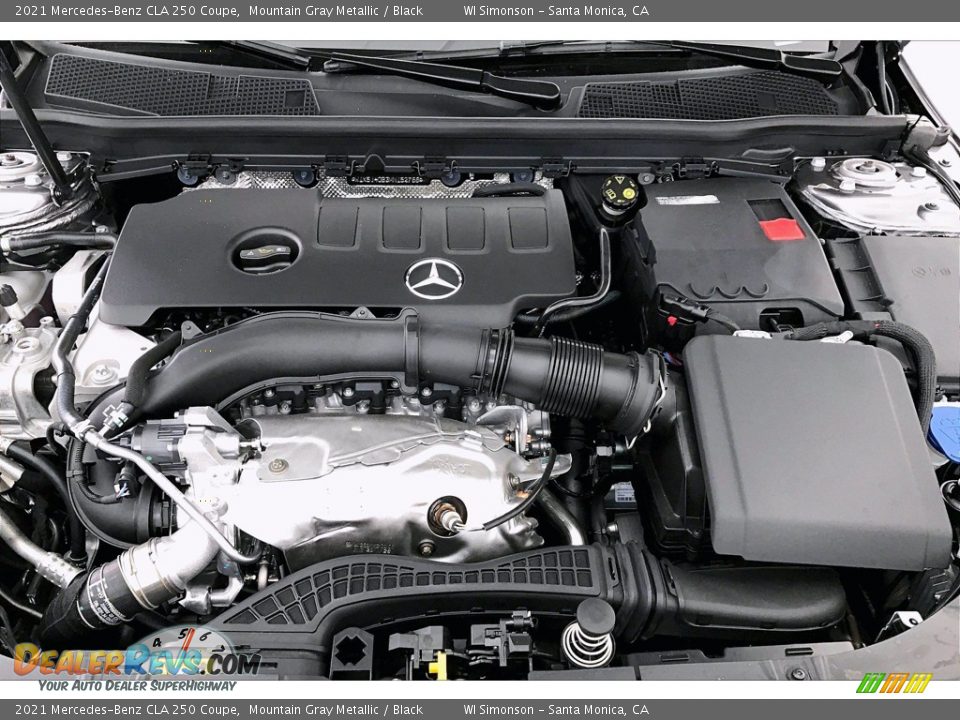 2021 Mercedes-Benz CLA 250 Coupe 2.0 Liter Twin-Turbocharged DOHC 16-Valve VVT 4 Cylinder Engine Photo #8